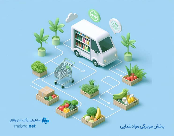 پخش مویرگی مواد غذایی