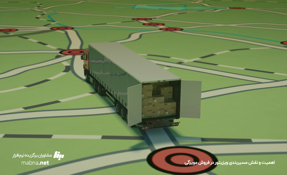 مسیربندی ویزیتور