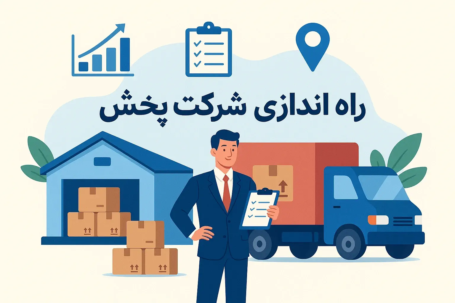 تاسیس شرکت پخش