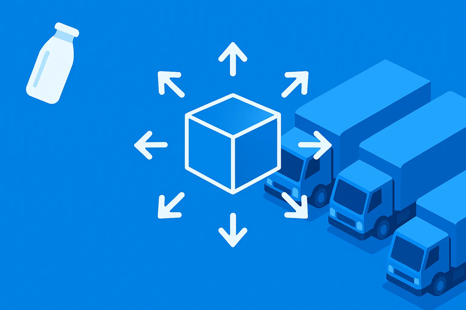 حسابداری پخش مویرگی لبنیات